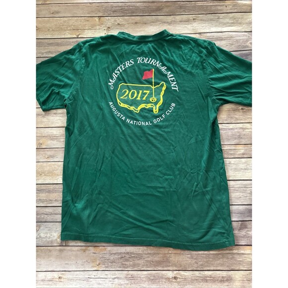 2017 Masters Augusta National Exclusive Men's T-Shirt Green • XL - Picture 7 of 8